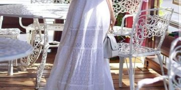 How to wear the long dresses?