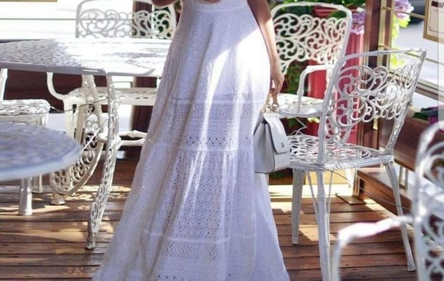 How to wear the long dresses?