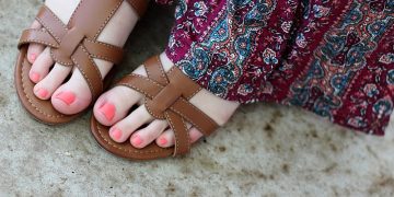 Flat Sandals are perfect for slim legs